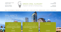 Desktop Screenshot of oralsurgeonstampa.com